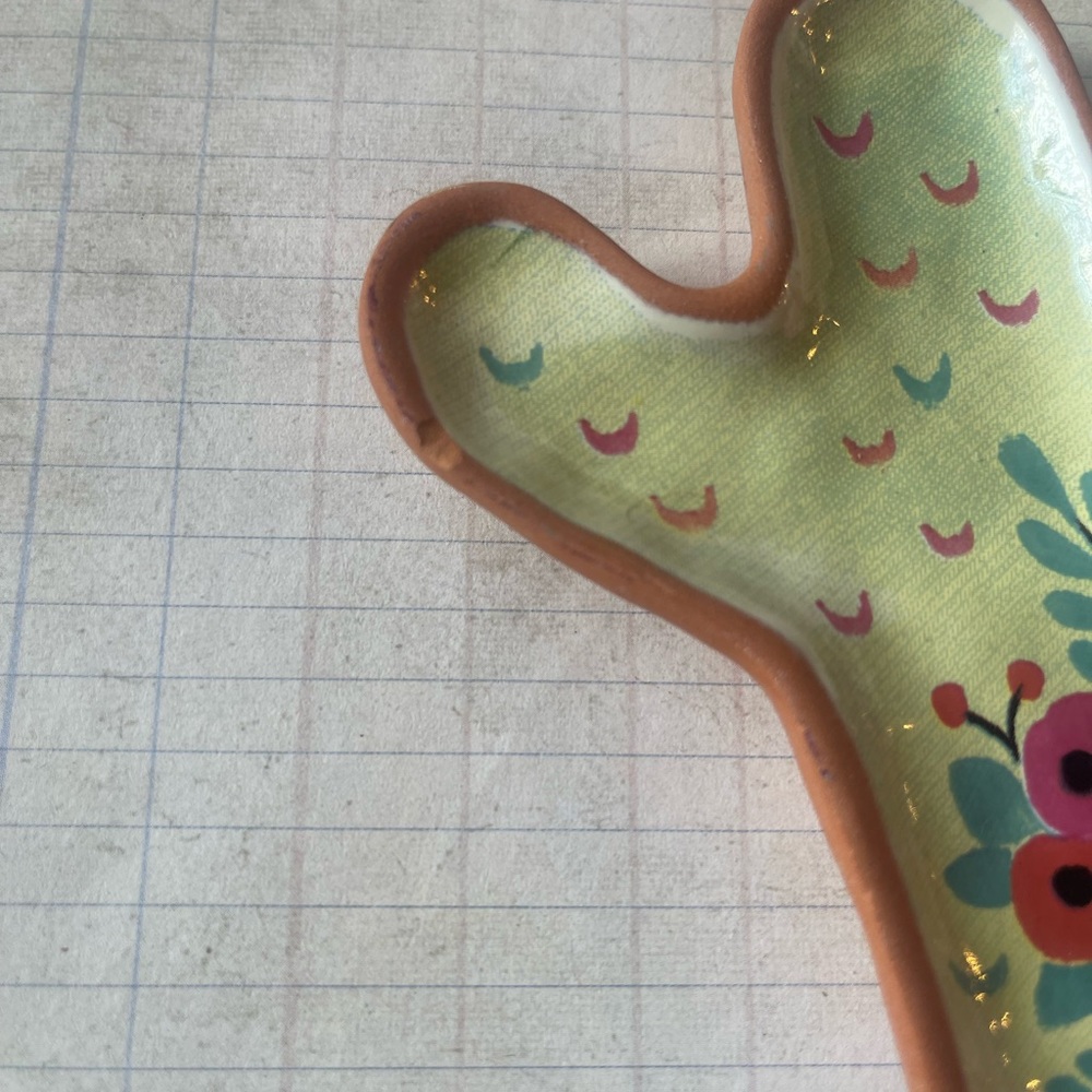 Natural Life Cactus Santa Fe Trinket Dish - Picture 6 of 10